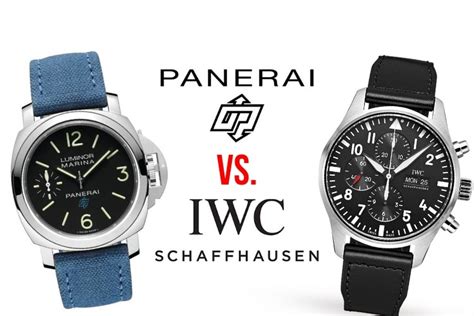 iwc panerai|Panerai vs IWC Watch Brand Overview and Comparison.